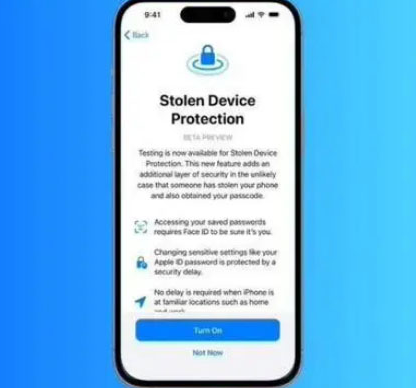 肃宁苹果授权维修店分享被盗设备保护功能开启方法 