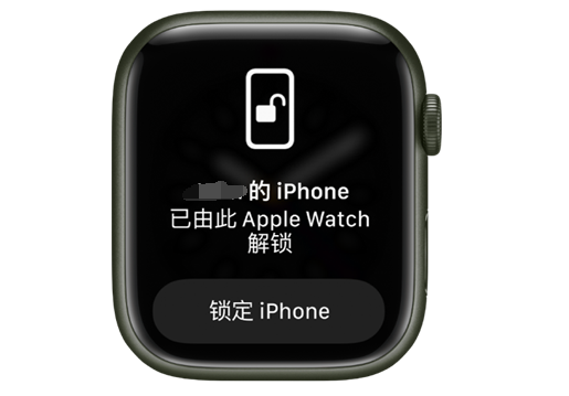 肃宁苹果手机维修分享用 AppleWatch 解锁配备面容 ID 的 iPhone方法 